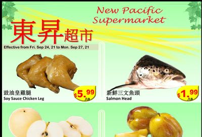 New Pacific Supermarket Flyer September 24 to 27