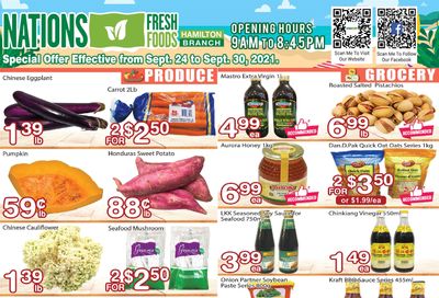 Nations Fresh Foods (Hamilton) Flyer September 24 to 30