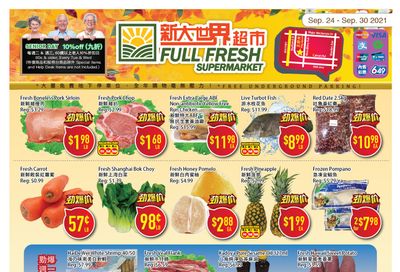 Full Fresh Supermarket Flyer September 24 to 30