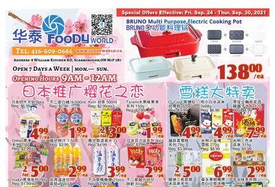 Foody World Flyer September 24 to 30