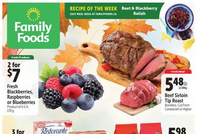 Family Foods Flyer September 24 to 30