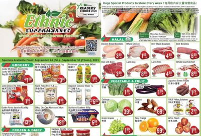 Ethnic Supermarket Flyer September 24 to 30