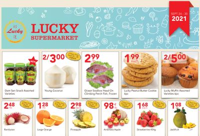 Lucky Supermarket (Surrey) Flyer September 24 to 30