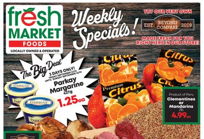 Fresh Market Foods Flyer September 24 to 30