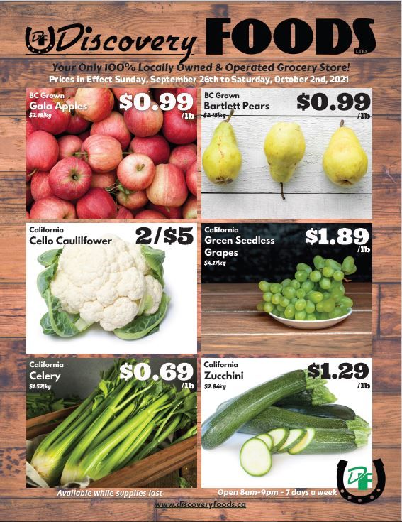 Discovery Foods Flyer September 26 to October 2