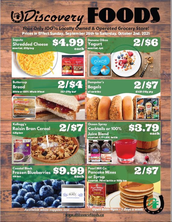 Discovery Foods Flyer September 26 to October 2