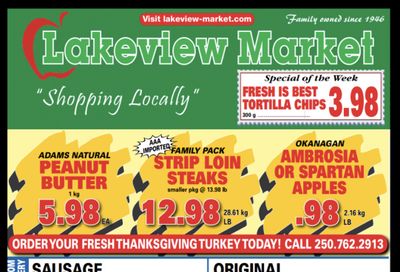 Lakeview Market Flyer September 27 to October 3