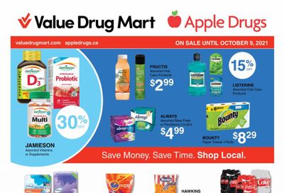 Value Drug Mart Flyer September 25 to October 9