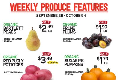 Pomme Natural Market Flyer September 28 to October 4