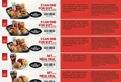 McDonald's Canada Coupons (BC, YT) March 16 to April 19