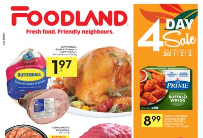 Foodland (Atlantic) Flyer September 30 to October 6