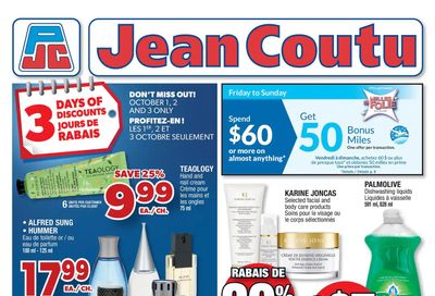 Jean Coutu (ON) Flyer October 1 to 7