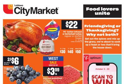 Loblaws City Market (West) Flyer September 30 to October 6