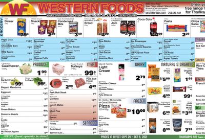 Western Foods Flyer September 29 to October 5