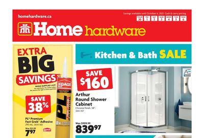 Home Hardware (ON) Flyer September 30 to October 6