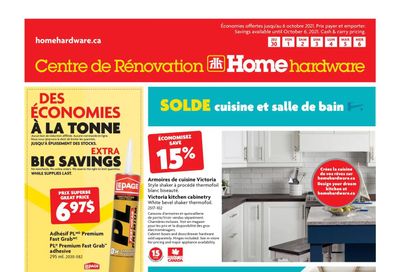 Home Hardware Building Centre (QC) Flyer September 30 to October 6