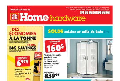 Home Hardware (QC) Flyer September 30 to October 6