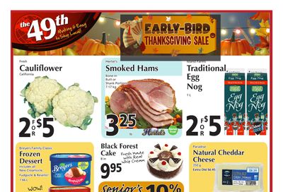 The 49th Parallel Grocery Flyer September 30 to October 6