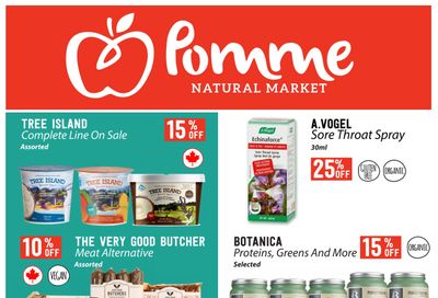 Pomme Natural Market Monthly Flyer September 30 to October 27