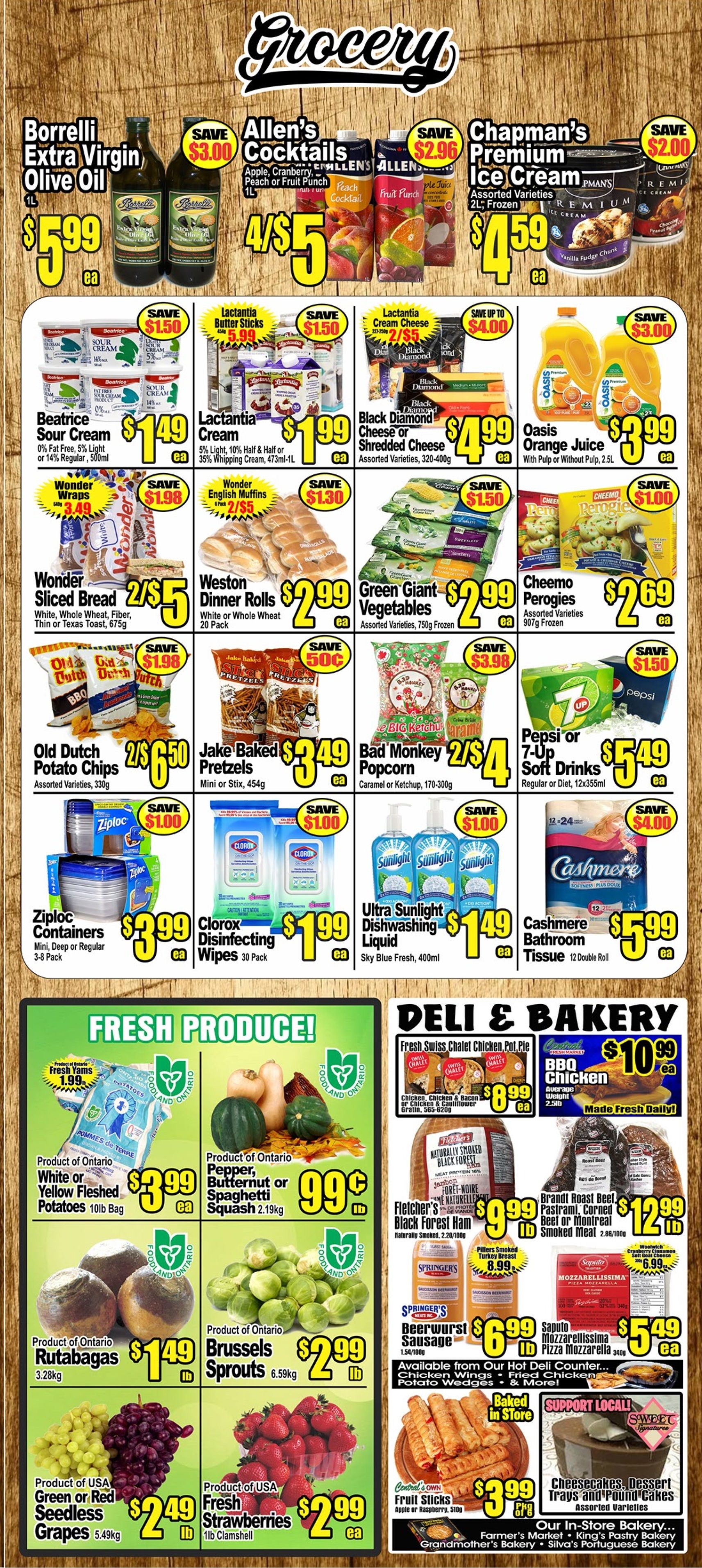 Central Fresh Market Flyer September 30 to October 7