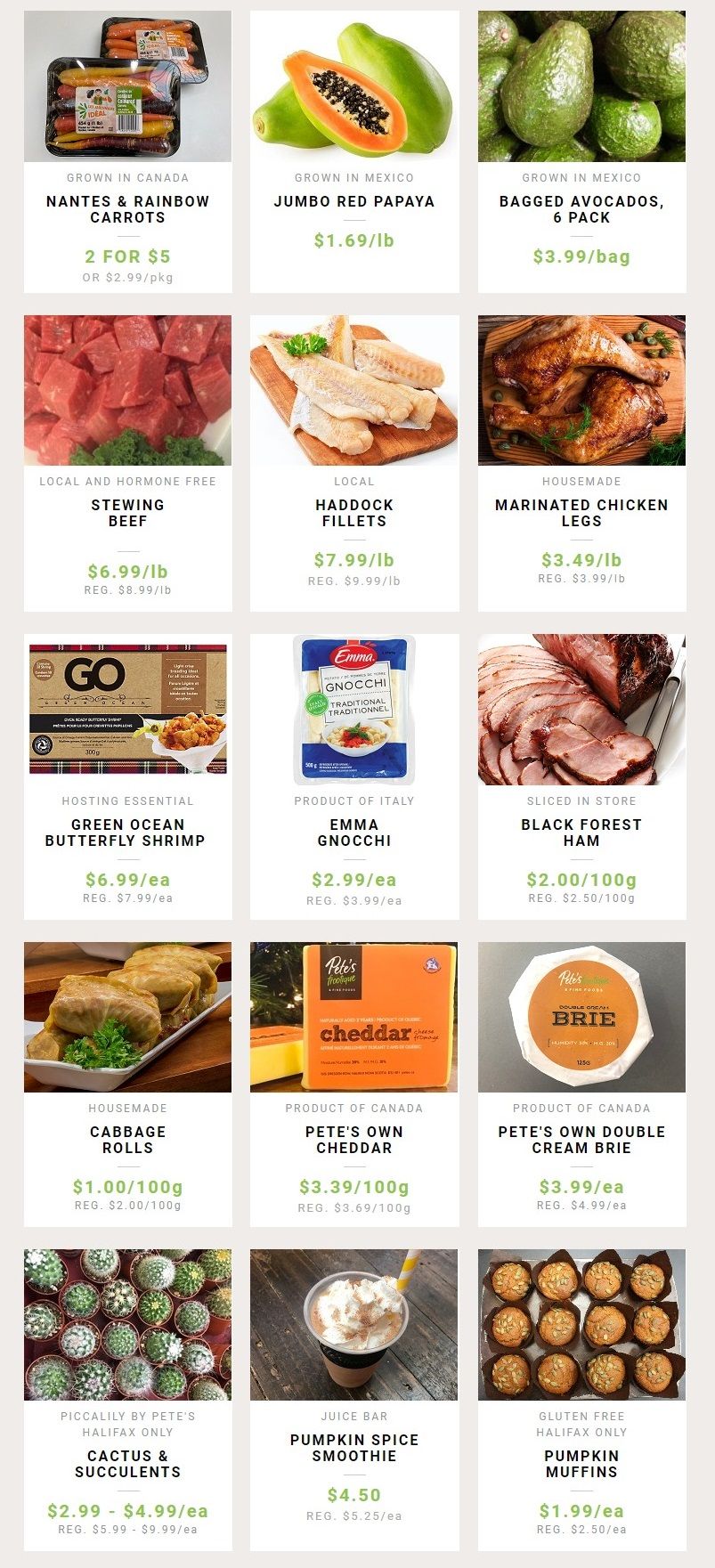 Pete's Fine Foods Flyer September 30 to October 6