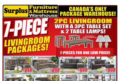 Surplus Furniture & Mattress Warehouse (Sydney) Flyer March 17 to 30