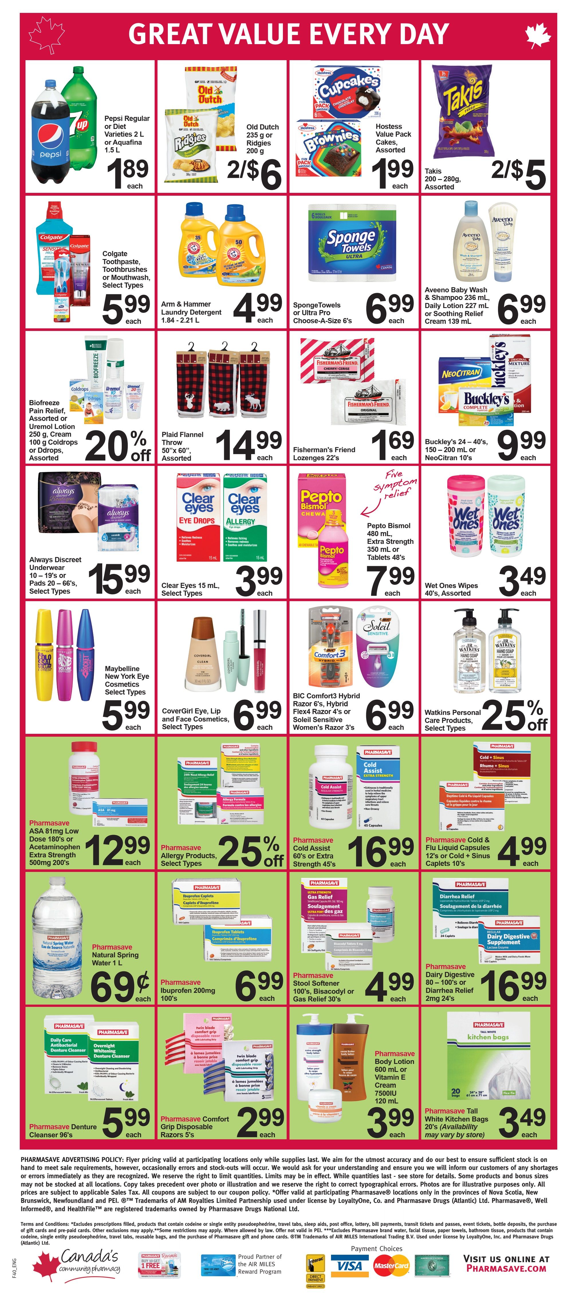 Pharmasave (Atlantic) Flyer October 1 to 7