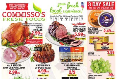 Commisso's Fresh Foods Flyer October 1 to 7