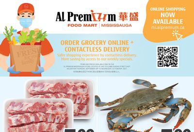 Al Premium Food Mart (Mississauga) Flyer September 30 to October 6