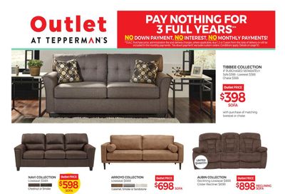 Outlet at Tepperman's Flyer October 1 to 7