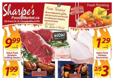 Sharpe's Food Market Flyer September 30 to October 6