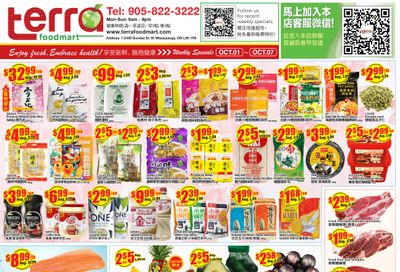 Terra Foodmart Flyer October 1 to 7