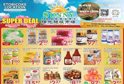 Sunny Foodmart (Etobicoke) Flyer October 1 to 7