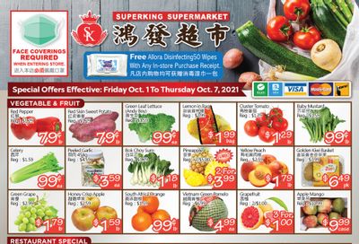 Superking Supermarket (North York) Flyer October 1 to 7