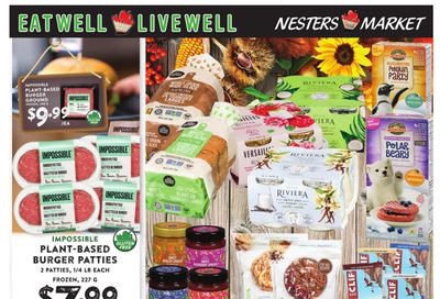 Nesters Market Eat Well Live Well Monthly Flyer September 26 to October 23