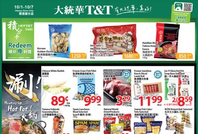 T&T Supermarket (Ottawa) Flyer October 1 to 7