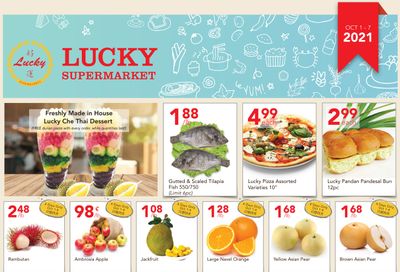 Lucky Supermarket (Surrey) Flyer October 1 to 7