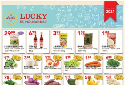 Lucky Supermarket (Calgary) Flyer October 1 to 7