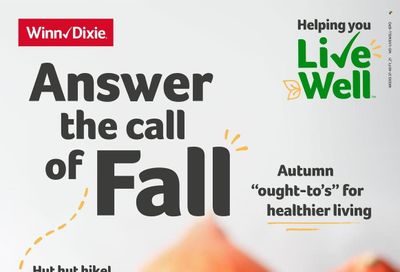 Winn Dixie (AL, FL, GA, LA) Weekly Ad Flyer October 1 to October 8
