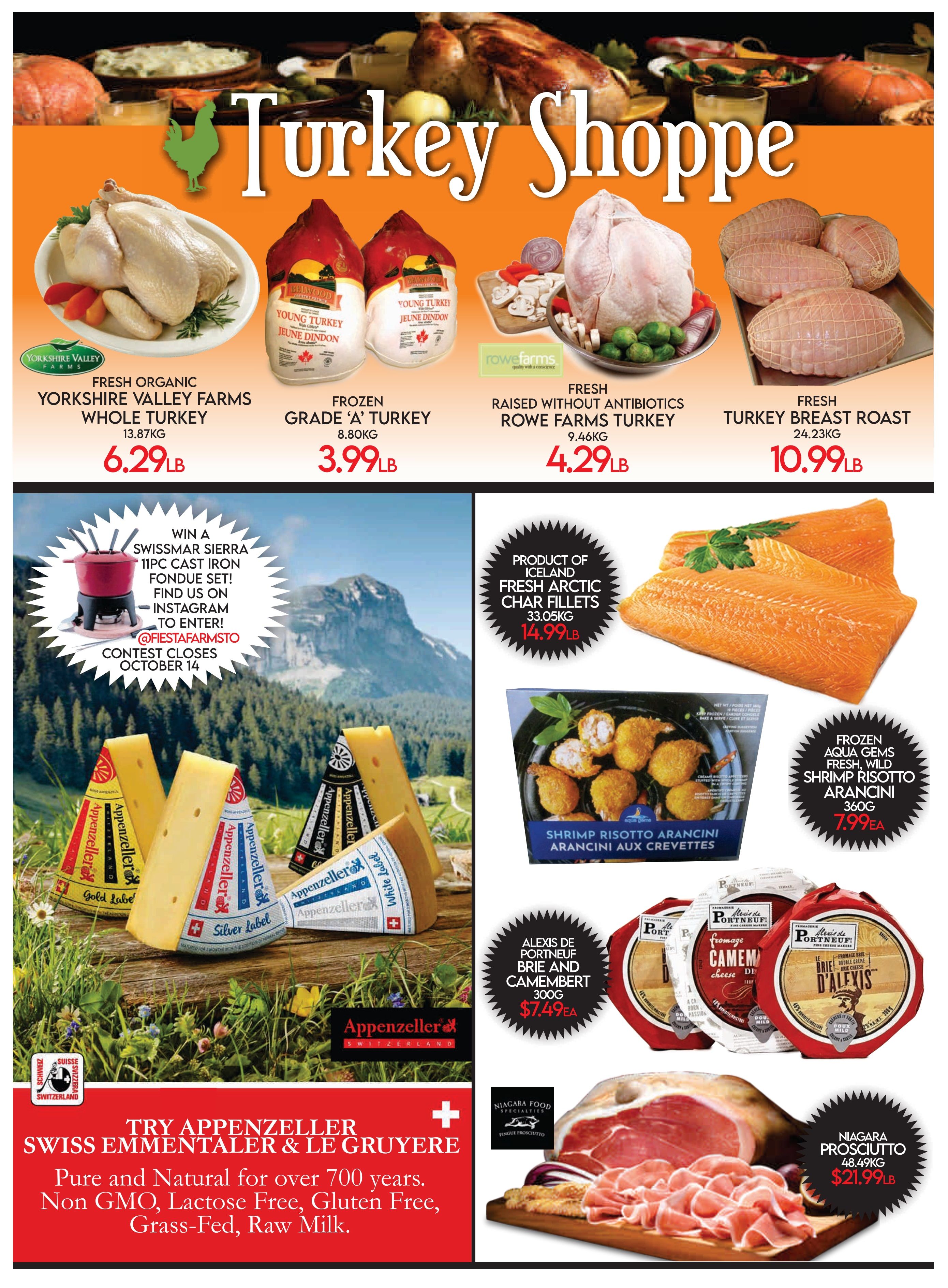 Fiesta Farms Flyer October 1 to 14