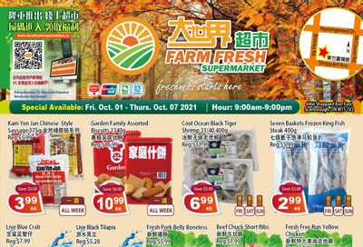 Farm Fresh Supermarket Flyer October 1 to 7