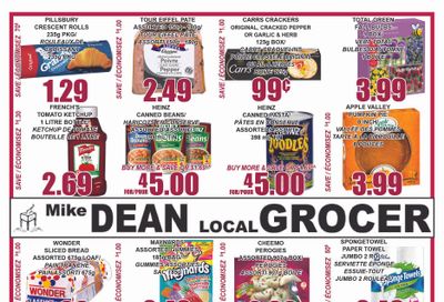 Mike Dean Local Grocer Flyer October 1 to 7