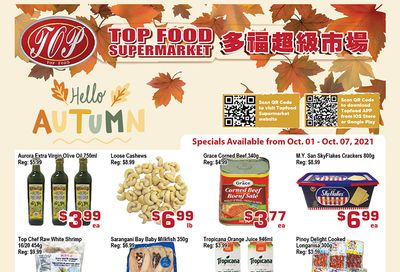 Top Food Supermarket Flyer October 1 to 7