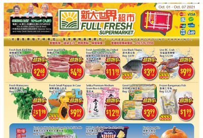 Full Fresh Supermarket Flyer October 1 to 7