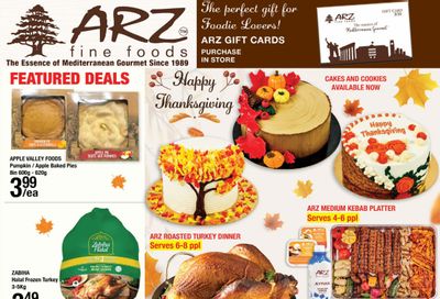 Arz Fine Foods Flyer October 1 to 7