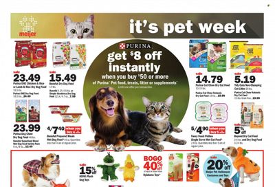 Meijer (IL, IN, KY, MI, OH, WI) Weekly Ad Flyer October 1 to October 8