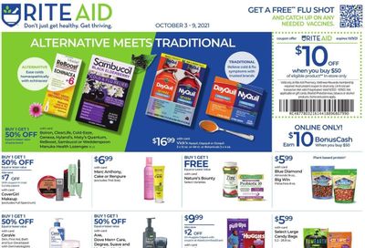 RITE AID Weekly Ad Flyer October 1 to October 8