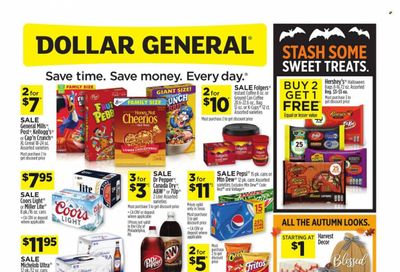 Dollar General Weekly Ad Flyer October 2 to October 9