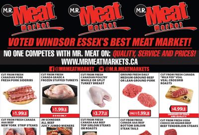 M.R. Meat Market Flyer October 2 to 9