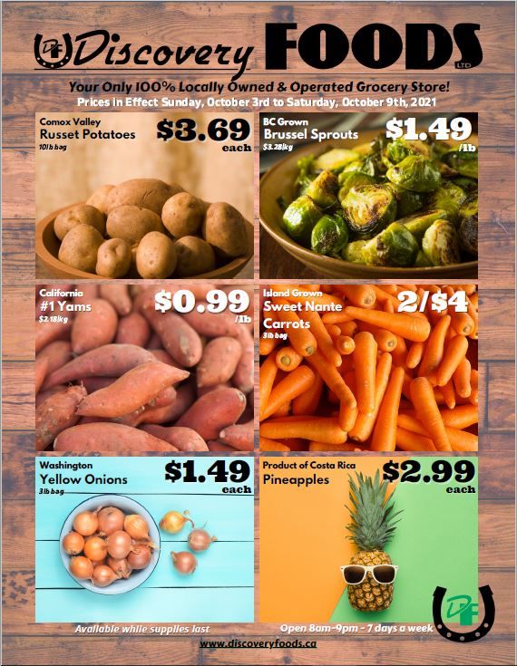 Discovery Foods Flyer October 3 to 9